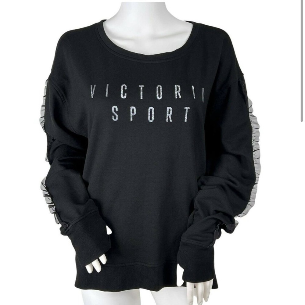 VS RUFFLED FLEECE PULLOVER - Picture 3 of 16